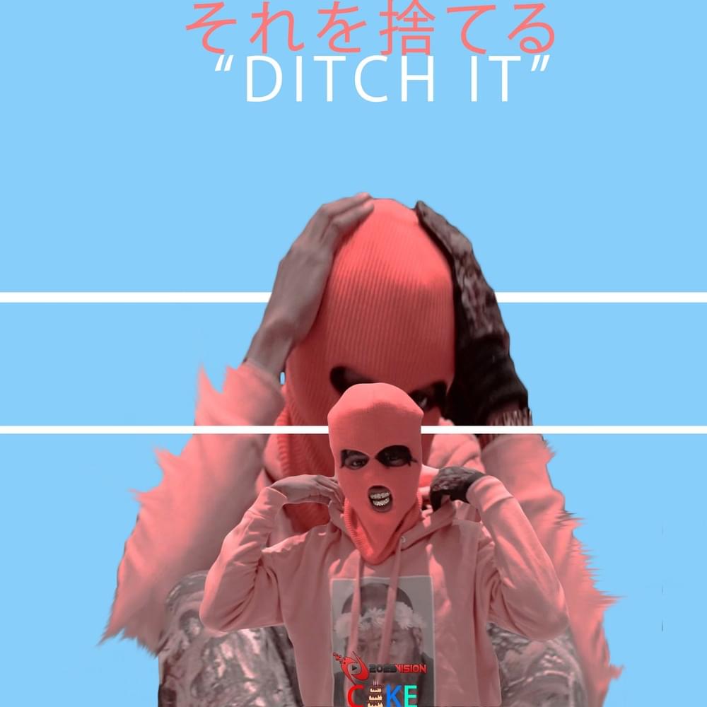 Album cover art for "Ditch It" by Teezo Touchdown