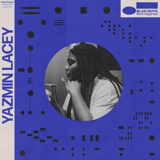 Album cover art for "I’ll Never Stop Loving You" by Yazmin Lacey