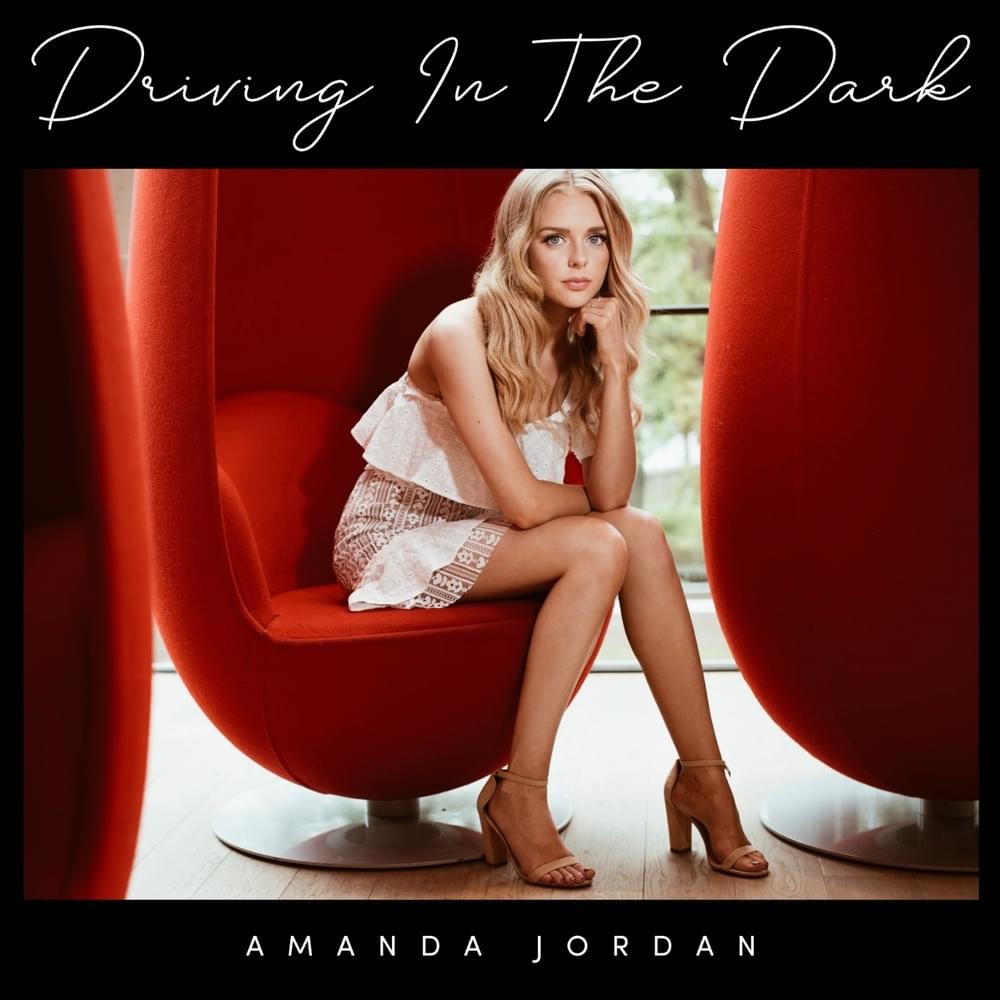 Album cover art for "Driving In The Dark" by Amanda Jordan