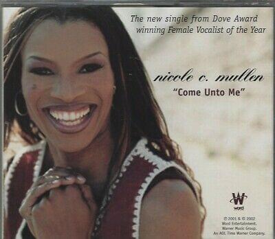 Album cover art for "Come Unto Me" by Nicole C. Mullen