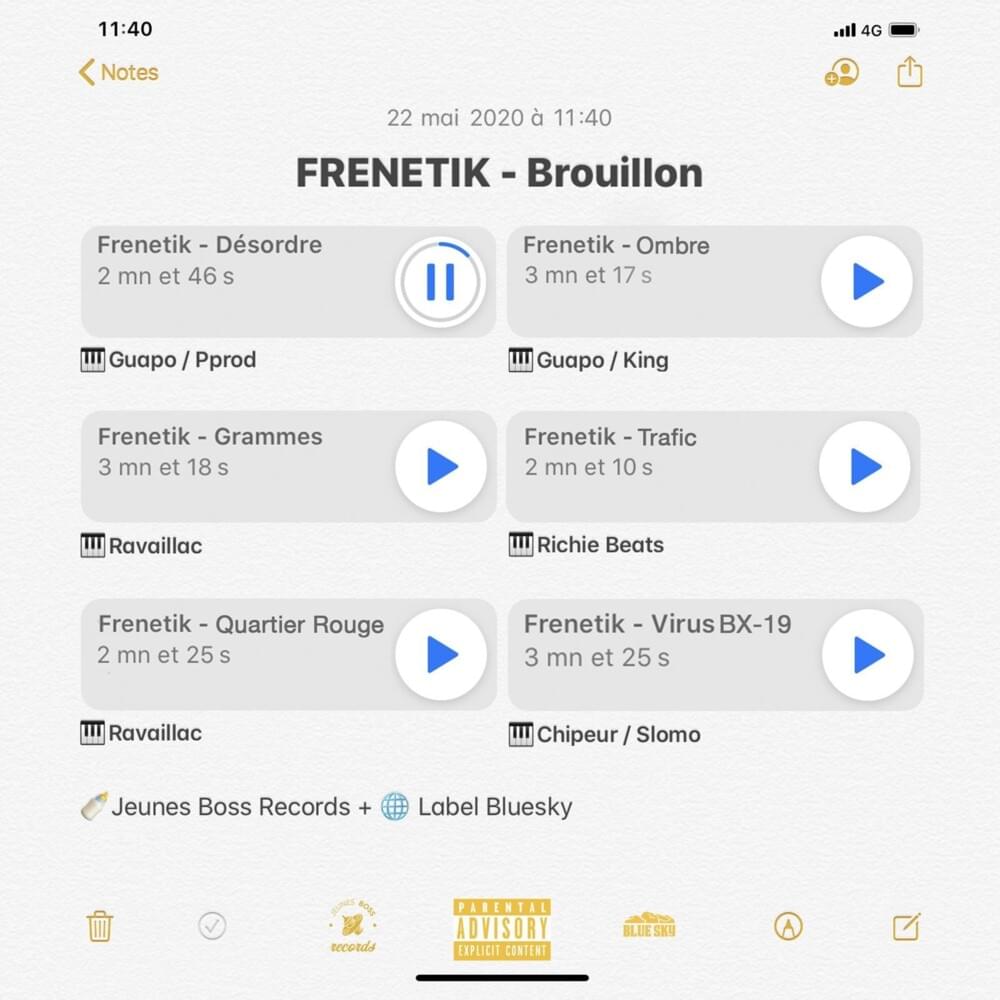 Cover image for Brouillon