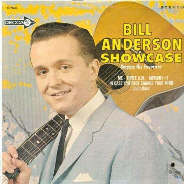 Album cover art for "Cincinnati, Ohio" by Bill Anderson