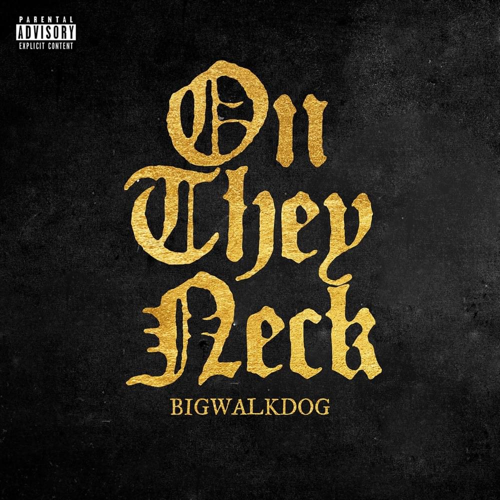 Album cover art for "On They Neck" by BigWalkDog