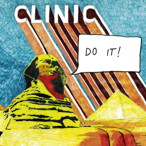 Album cover art for "Free Not Free" by Clinic