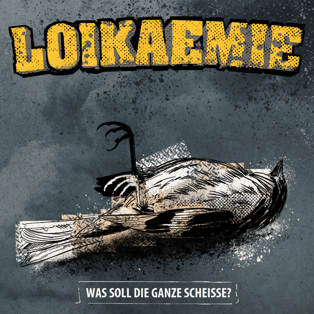 Album cover art for "Was soll die ganze Scheisse?" by Loikaemie