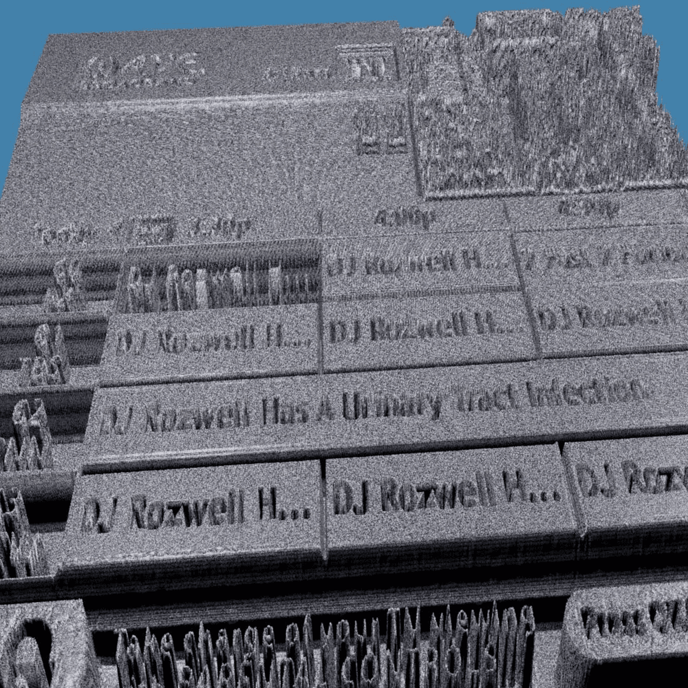 Album cover art for "DJRHAUTI" by DJ Rozwell