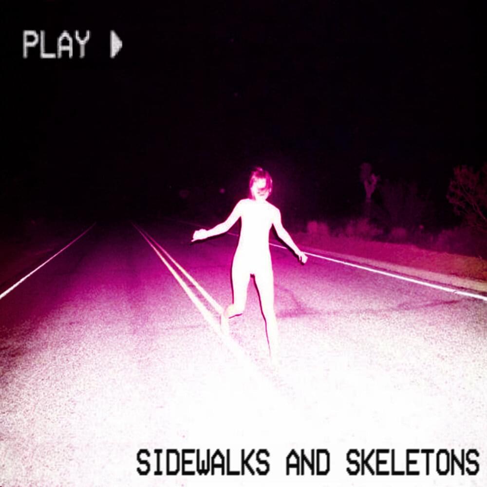 Album cover art for "SLEEP PARALYSIS" by Sidewalks and Skeletons