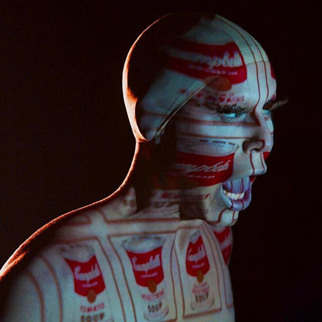 Album cover art for "Andy Warhol Is Dead" by Sharon Needles
