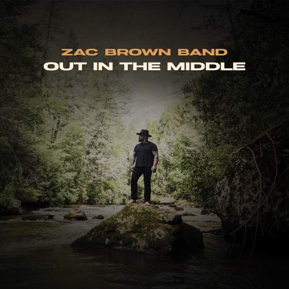 Album cover art for "Out in the Middle" by Zac Brown Band