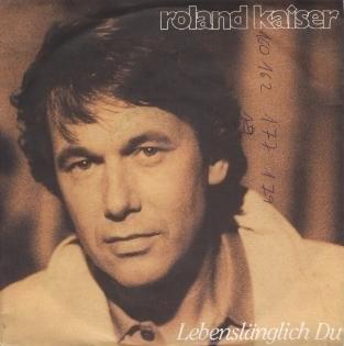 Album cover art for "Lebenslänglich du" by Roland Kaiser