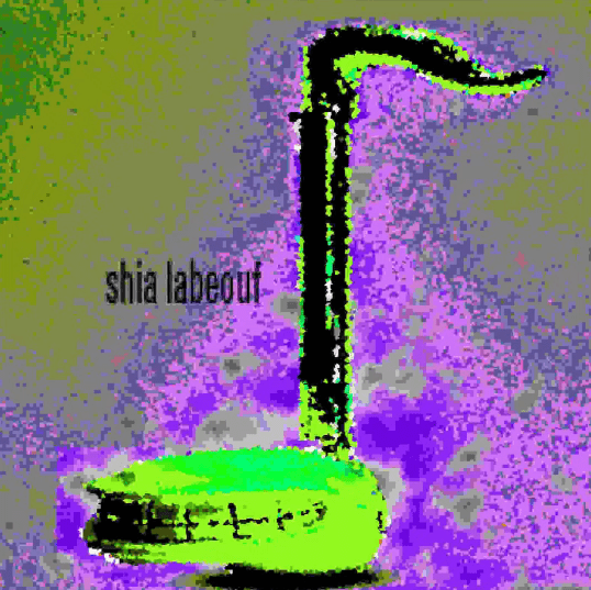 Album cover art for "Shia LaBeouf" by Jukmifgguggh