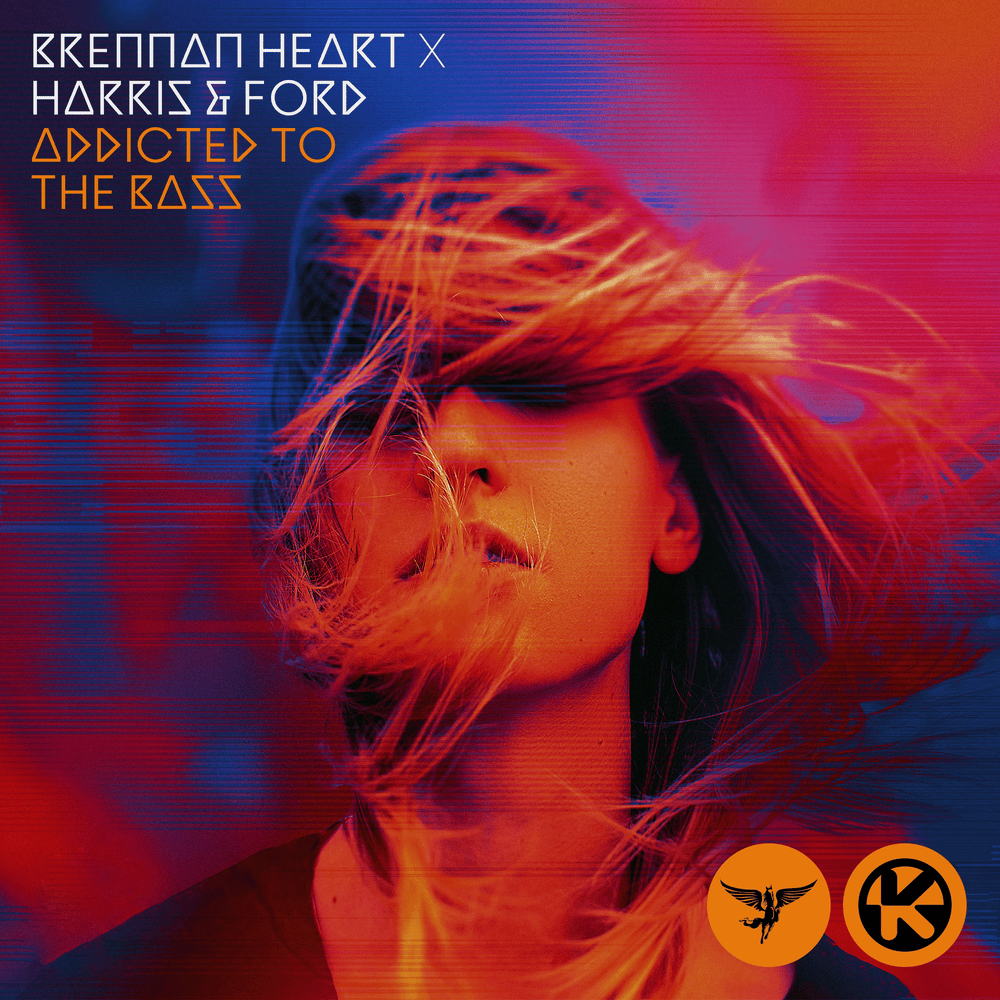 Album cover art for "Addicted to the Bass" by Brennan Heart