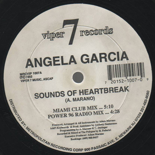 Album cover art for "Sounds of Heartbreak" by Angela Garcia