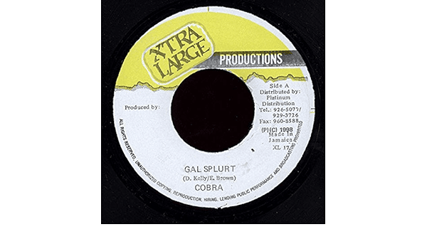 Album cover art for "Gal Splurt" by Mad Cobra