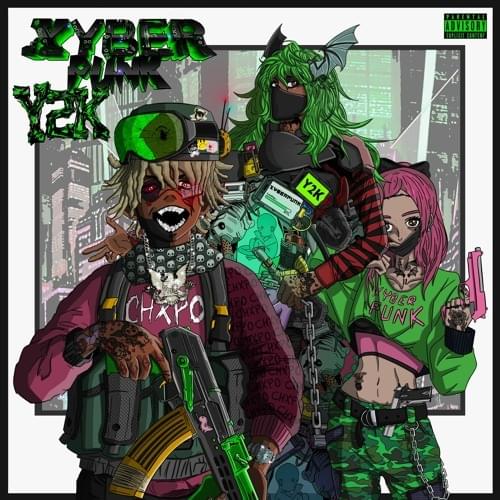 Album cover art for "LIVING 4 THE THRILL" by CHXPO & Sig.Carlito & Zelly Ocho