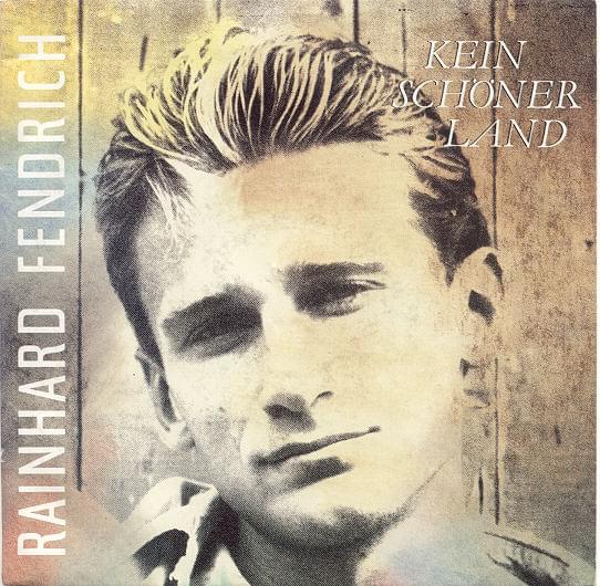 Album cover art for "Kein schöner Land" by Rainhard Fendrich