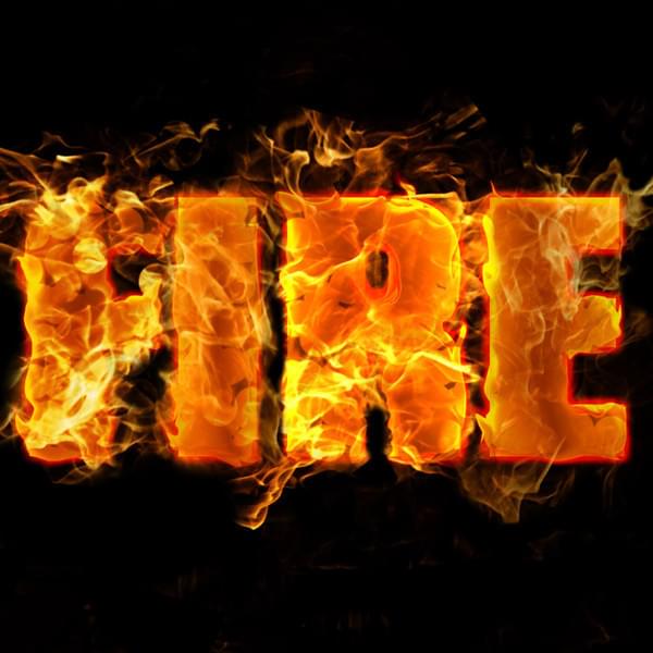 Album cover art for "Fire" by brokeNCYDE