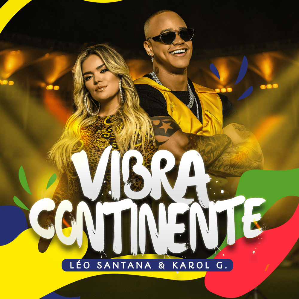 Album cover art for "Vibra Continente" by Léo Santana