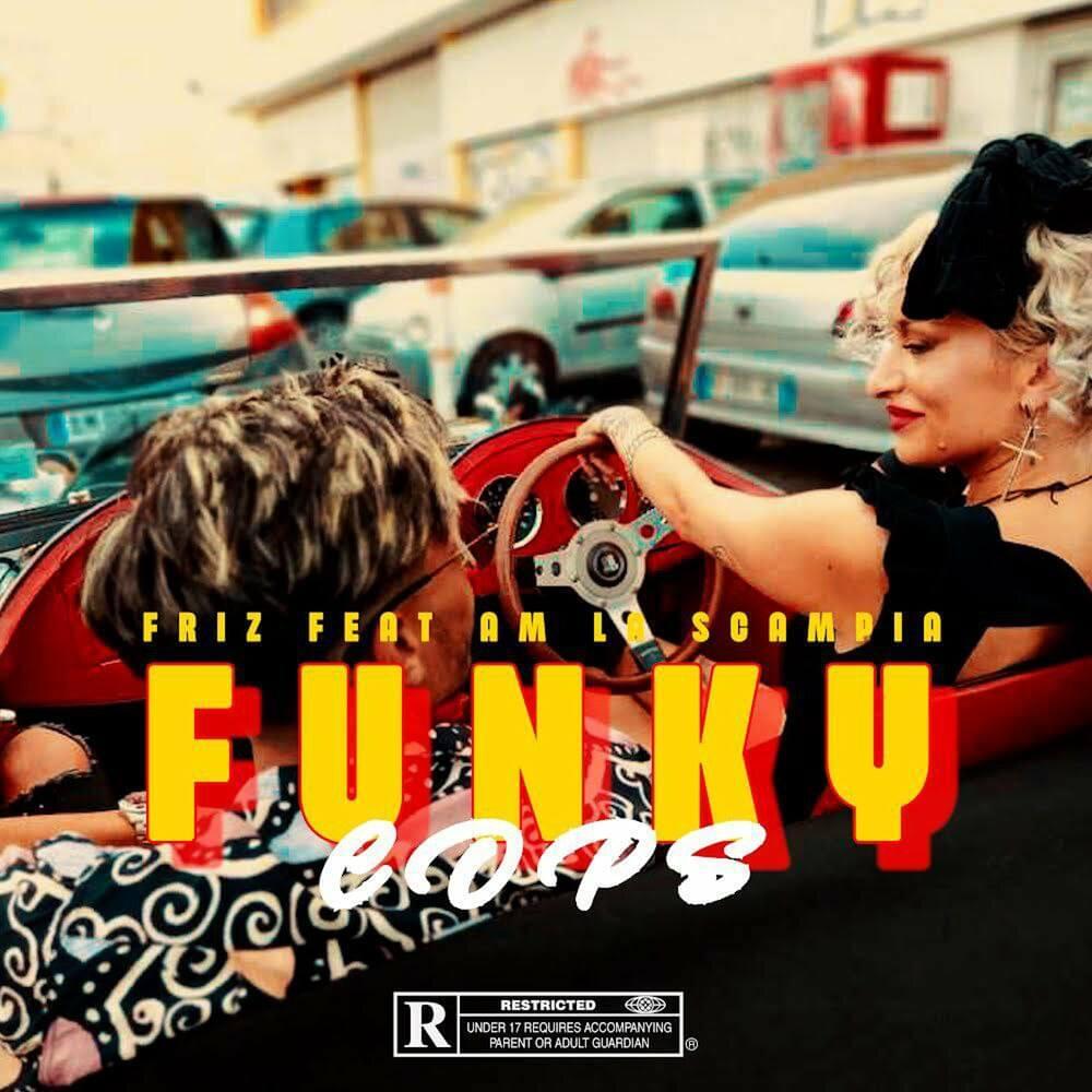 Album cover art for "Funky Cops" by RR (FRA)