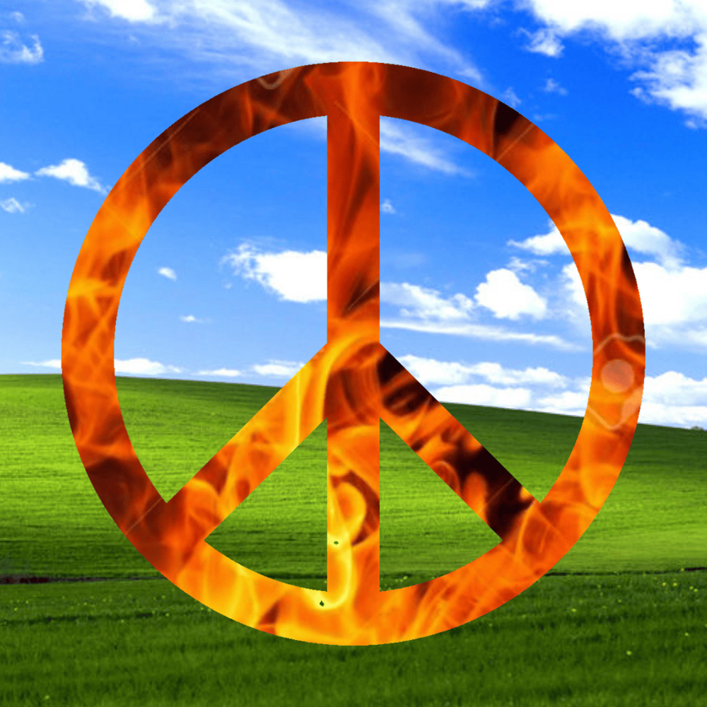 Cover image for Peaceful as Hell