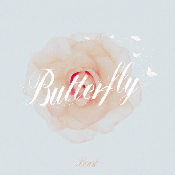 Album cover art for "Butterfly" by BEAST (비스트)