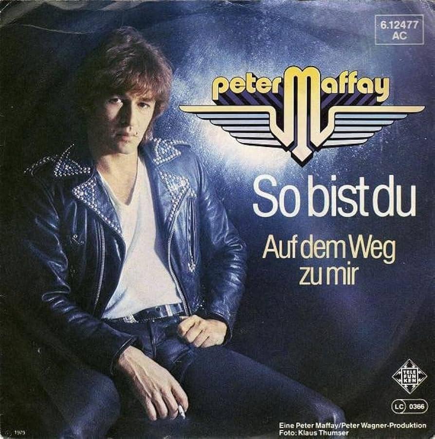 Album cover art for "Auf dem Weg zu mir" by Peter Maffay