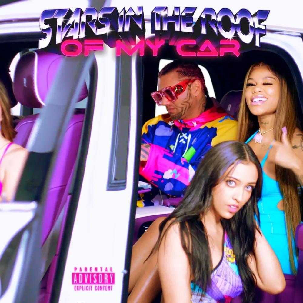 Album cover art for "Stars in the Roof of My Car" by RiFF RAFF & Mellow Rackz