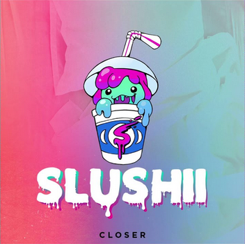 Album cover art for "Closer" by Slushii