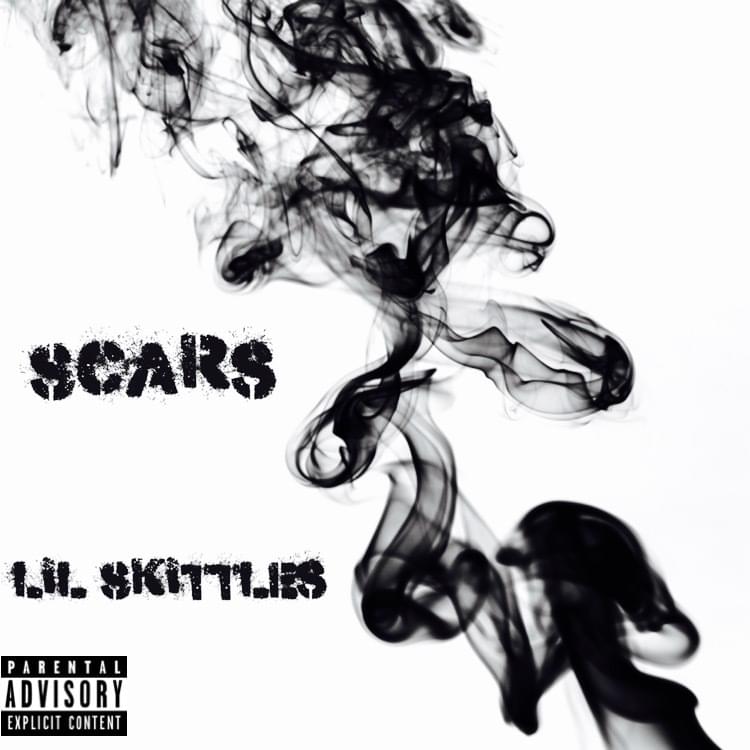 Album cover art for "Scars" by SKITTLESDIDTHAT
