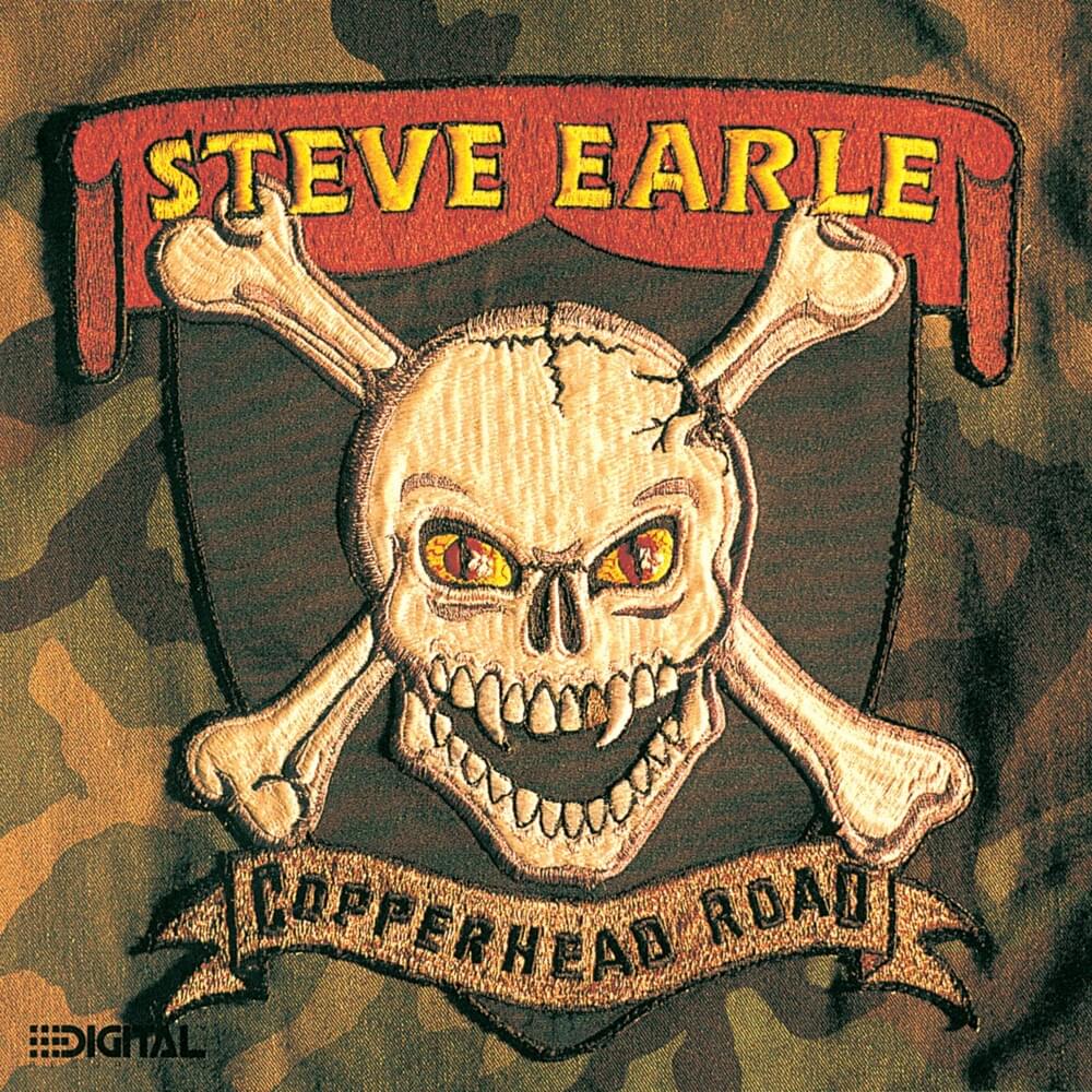 Album cover art for "Copperhead Road" by Steve Earle