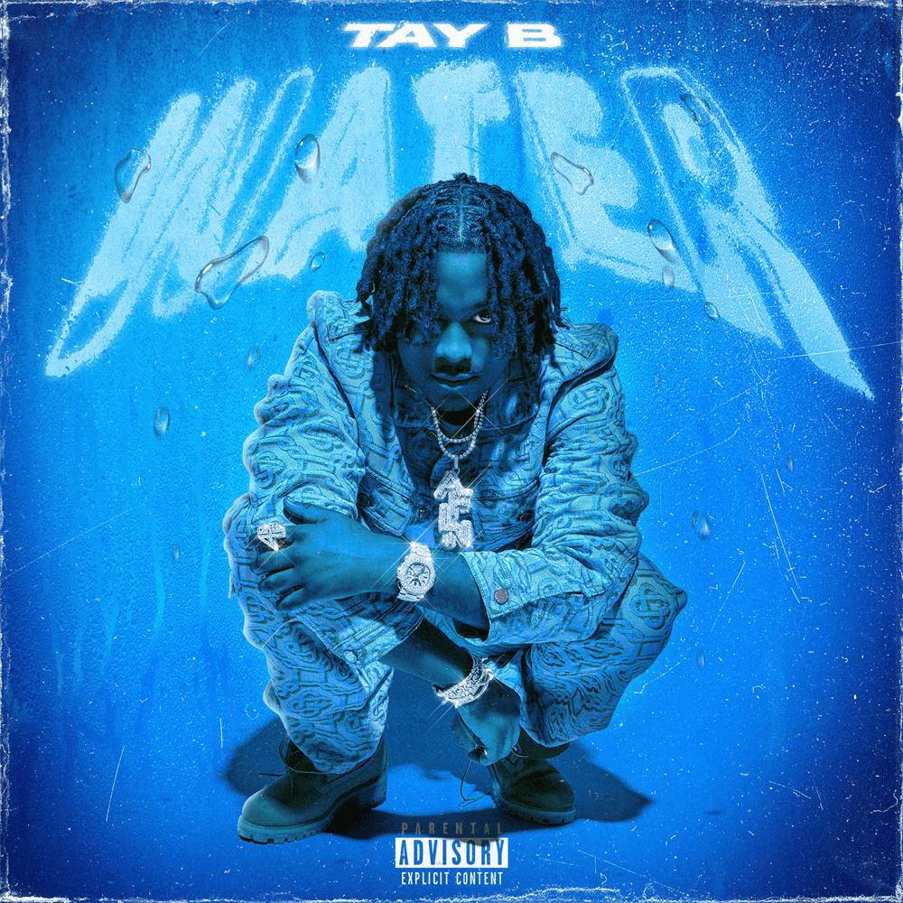 Album cover art for "Water" by Tay B