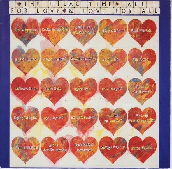 Album cover art for "All For Love And Love For All" by The Lilac Time