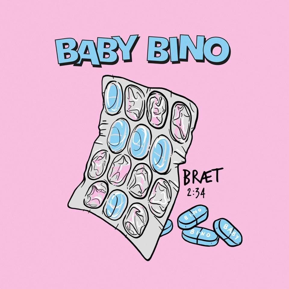 Album cover art for "Bræt" by Bby (DNK)