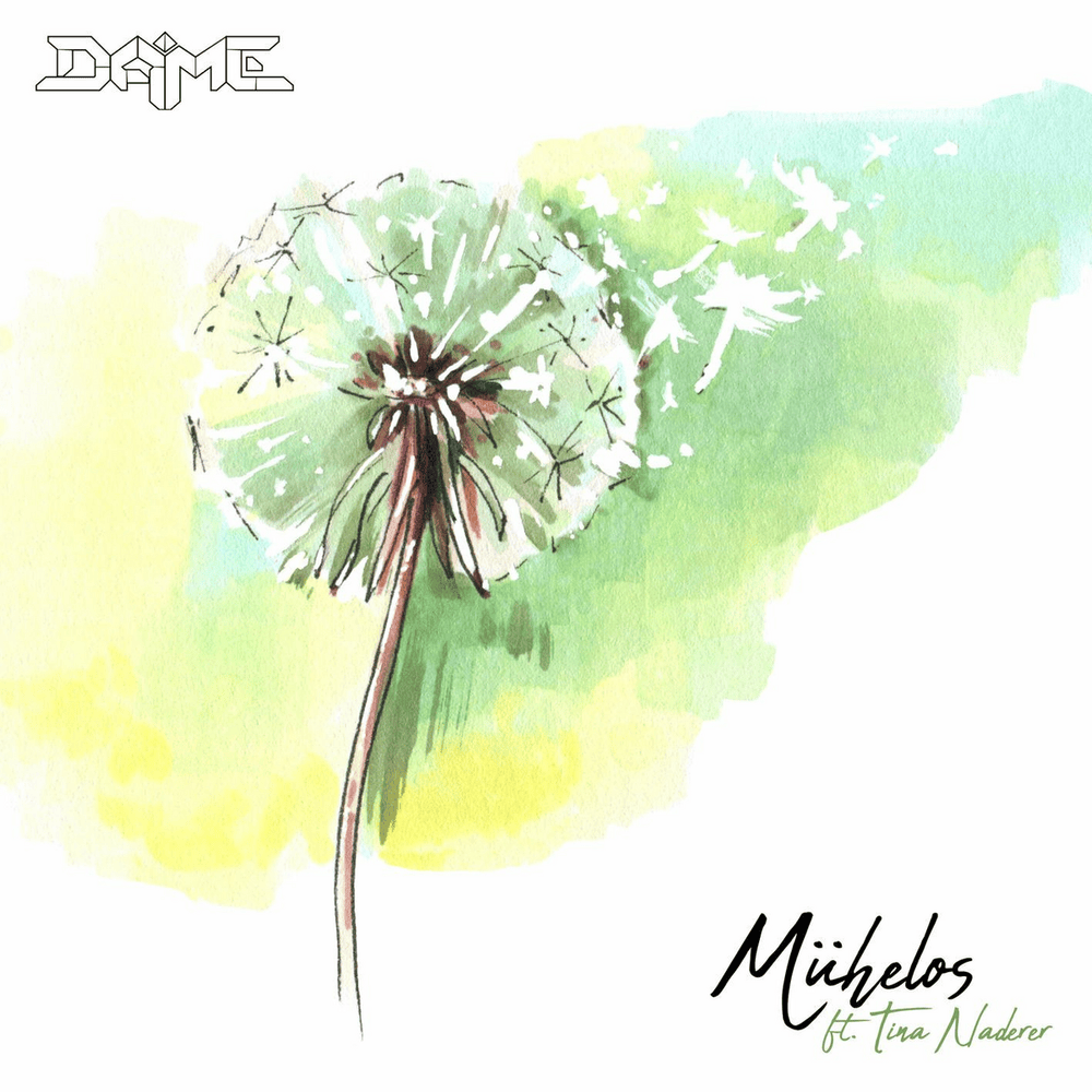Album cover art for "Mühelos" by Dame & Tina Naderer