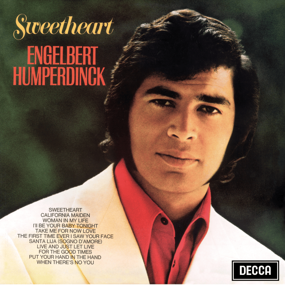 Album cover art for "Sweetheart" by Engelbert Humperdinck