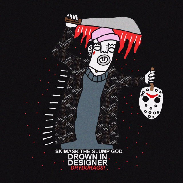 Album cover art for "Shit Talk" by Ski Mask the Slump God & Pollari