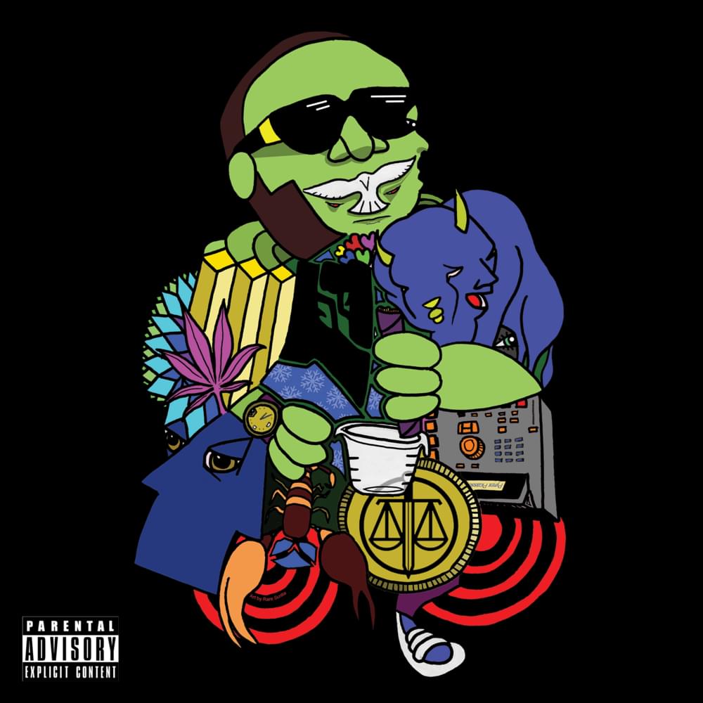 Album cover art for "Pyrex Picasso" by Benny the Butcher & Rick Hyde & Conway the Machine