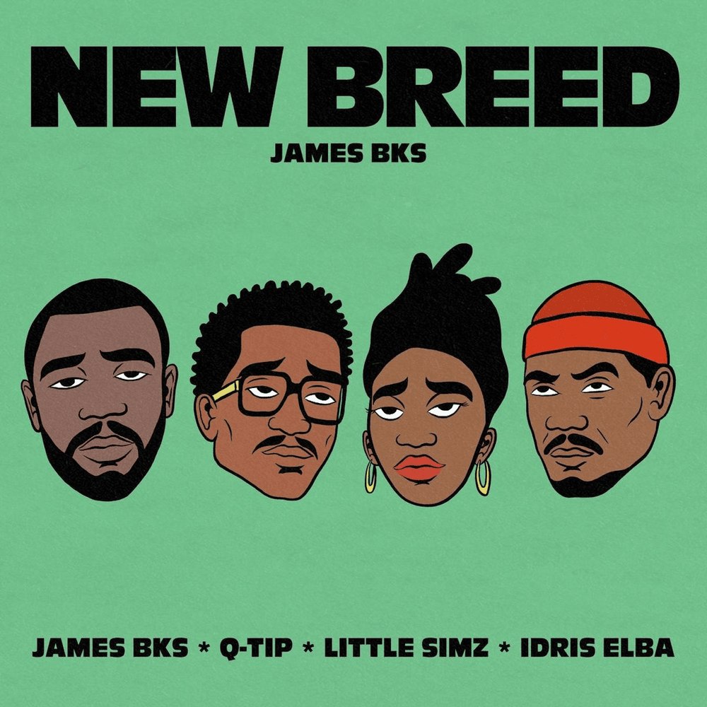 Album cover art for "New Breed" by 2K Sports & IDRIS & Little Simz & Q-Tip