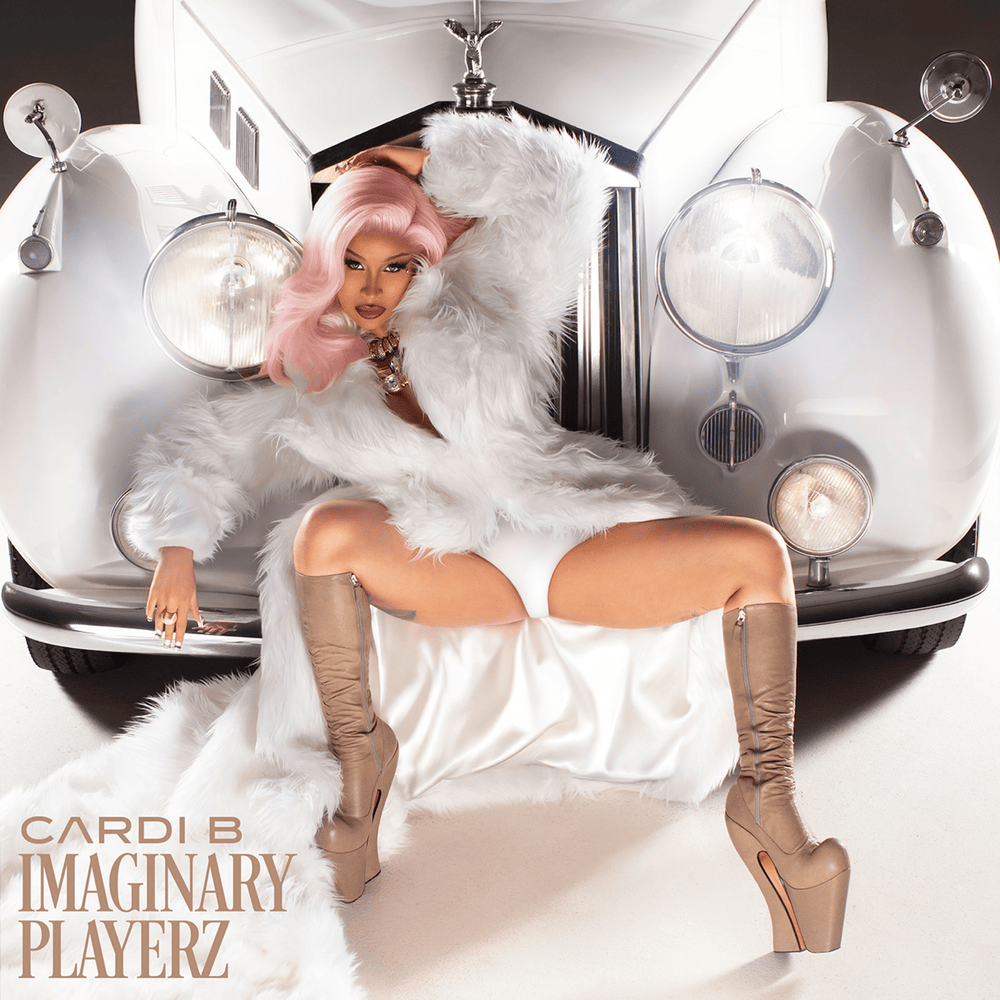 Album cover art for "Imaginary Playerz" by Cardi B