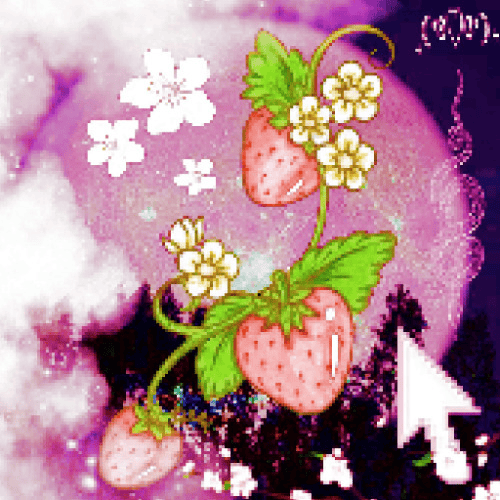 Album cover art for "Under The Strawberry Moonlight" by Sunshine Christo