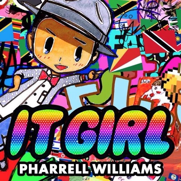 Album cover art for "It Girl" by Pharrell Williams