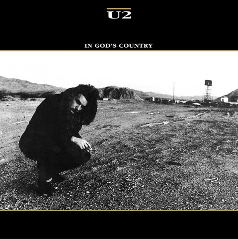 Album cover art for "In God’s Country" by U2
