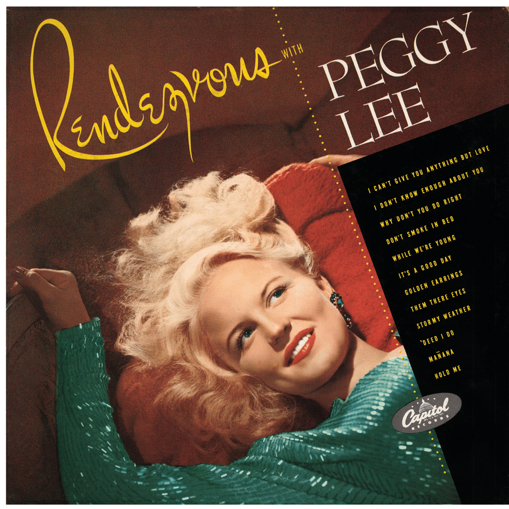 Album cover art for "While We're Young" by Peggy Lee