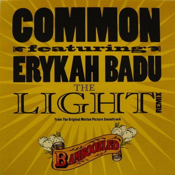 Album cover art for "The Light (Remix)" by Common & Erykah Badu