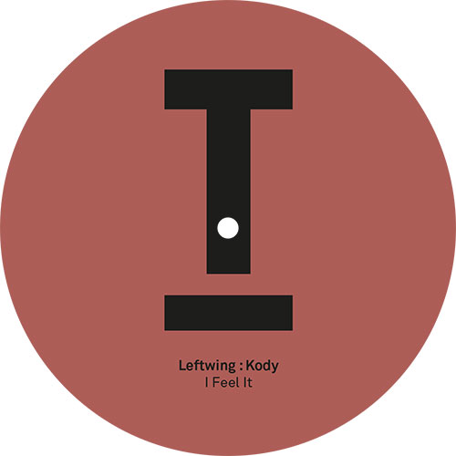 Album cover art for "I Feel It" by Leftwing : Kody