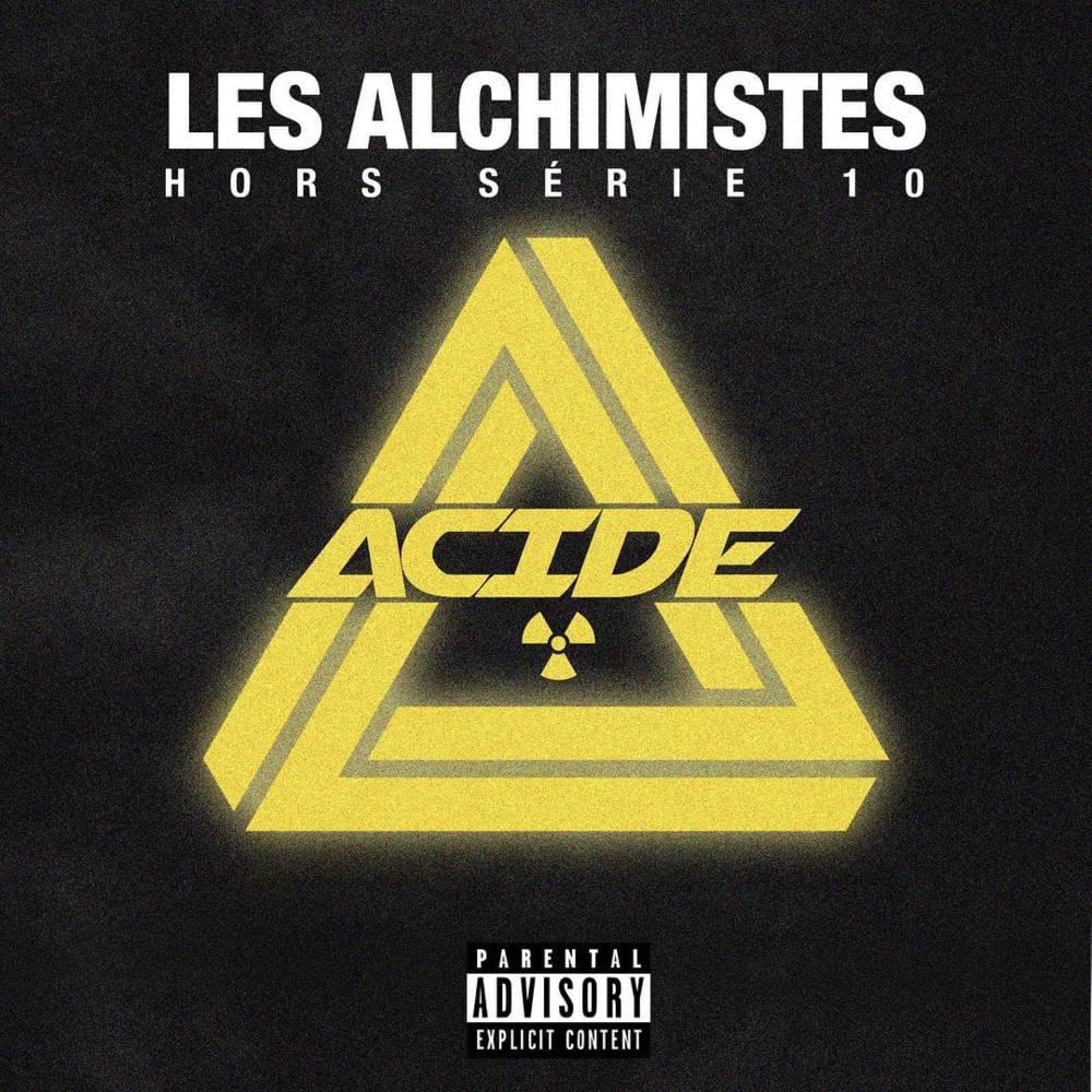 Album cover art for "Acide" by Les Alchimistes