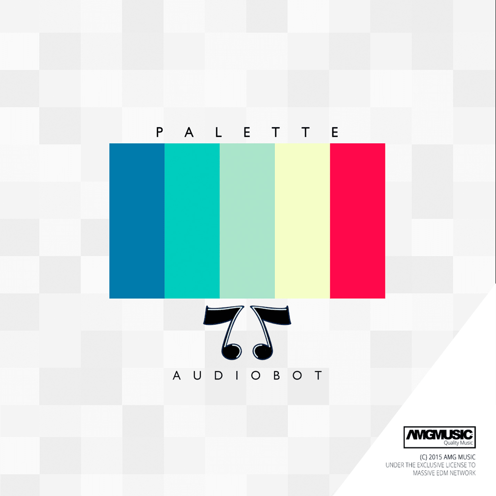 Album cover art for "Palette" by Audiobot