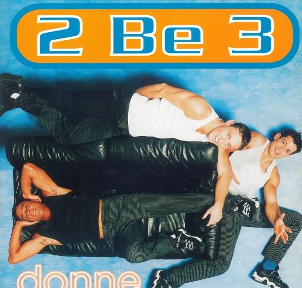 Album cover art for "Donne" by 2 Be 3