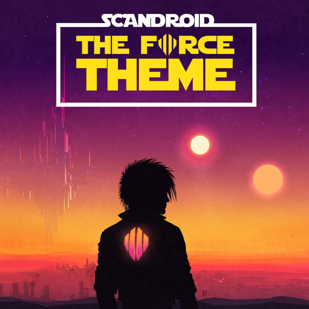 Album cover art for "The Force Theme" by Scandroid