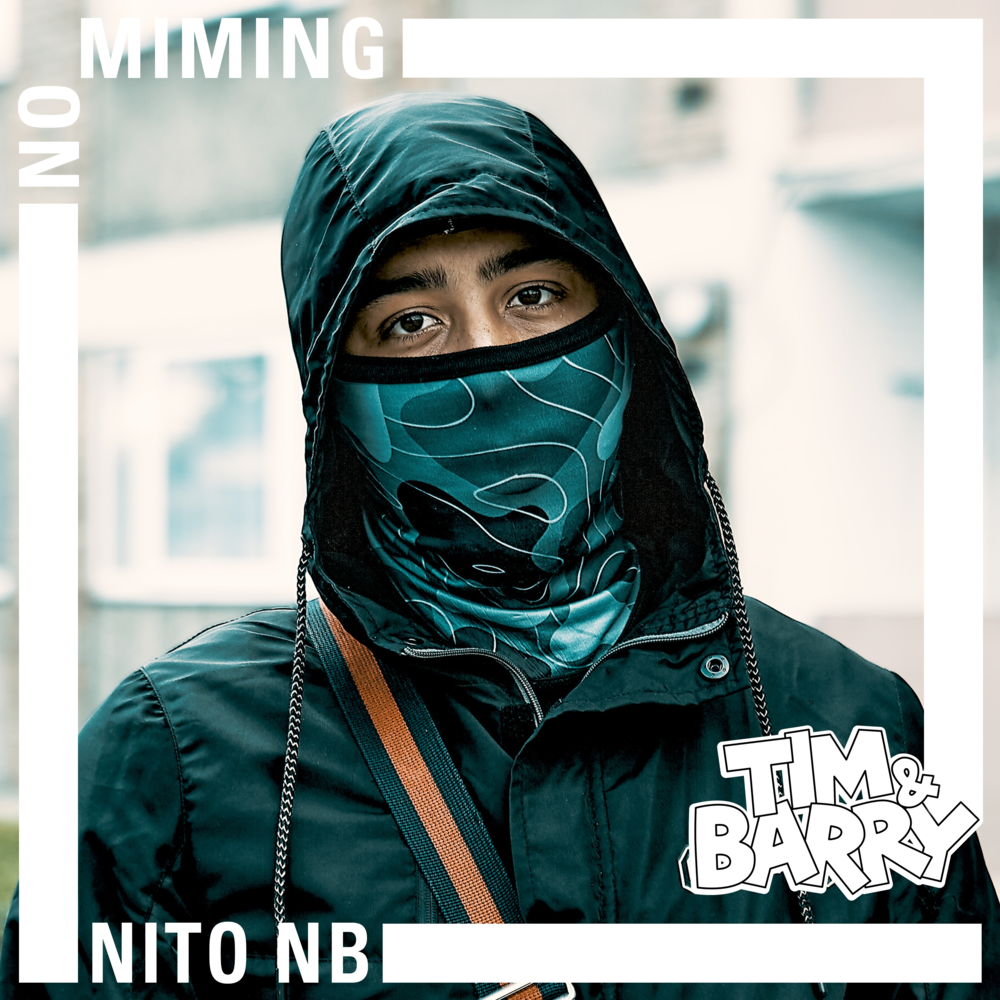 Album cover art for "Nito NB - No Miming" by Tim & Barry